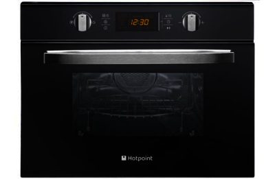 Hotpoint MWH424.1X Microwave - Black Glass